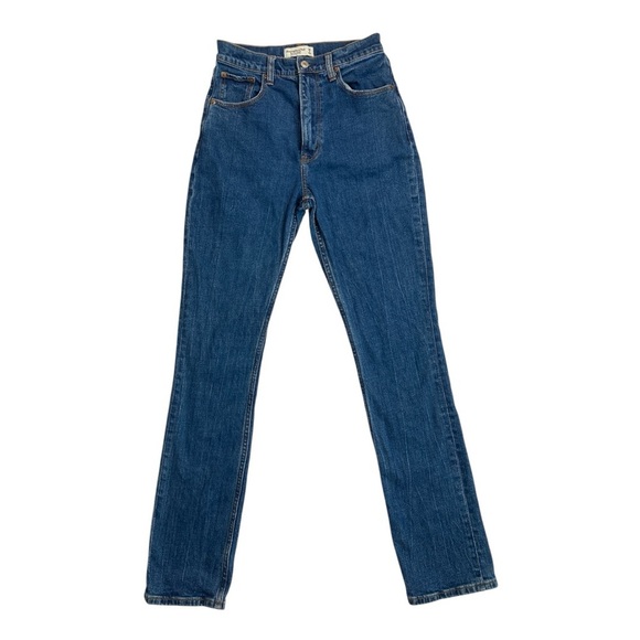 Abecrombie &Fitch Slim Straight UltraHi-Rise Jeans - Picture 1 of 7